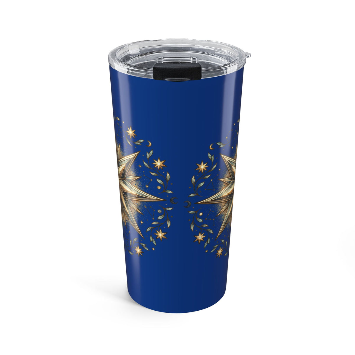 Star Print Navy Insulated Tumbler 20oz