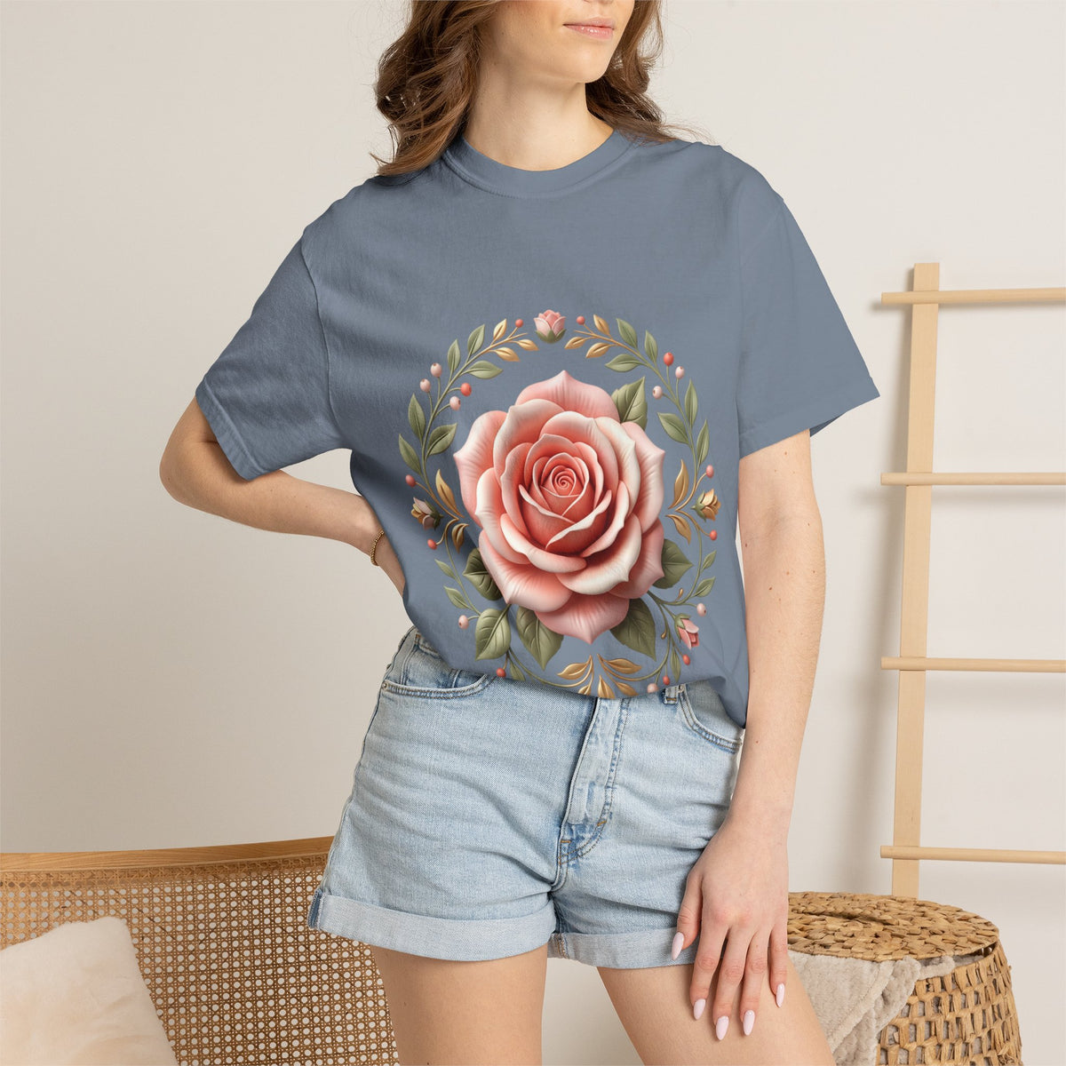 Rose Wreath T-Shirt
