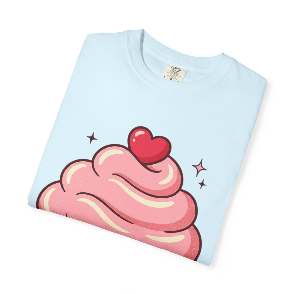 Pink Cupcake Unisex Garment-Dyed T-shirt