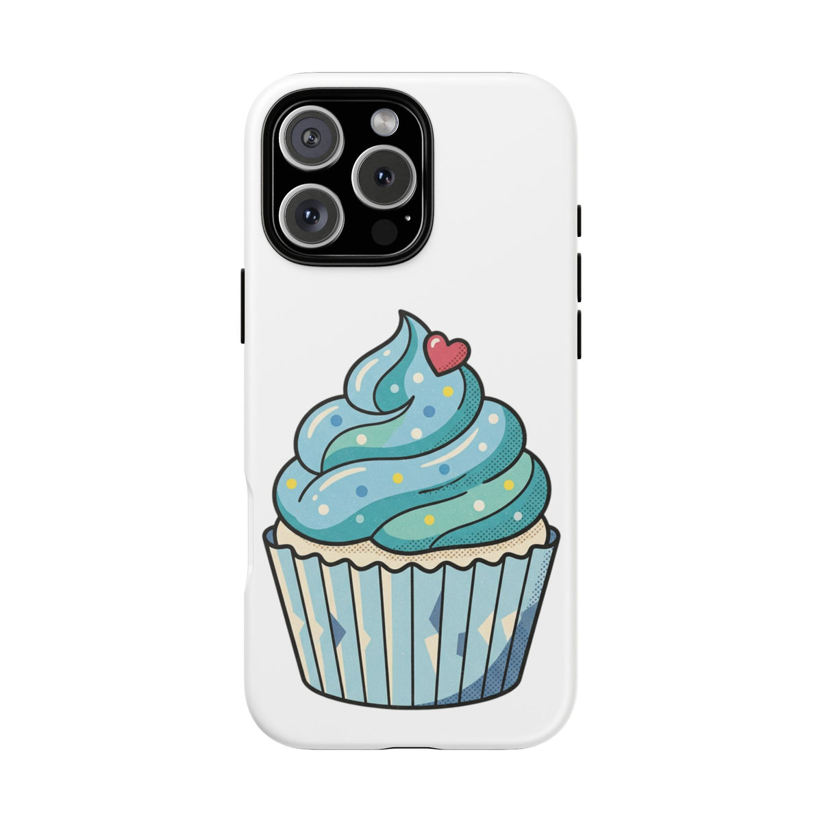 Blue Cupcake Tough Phone Cases