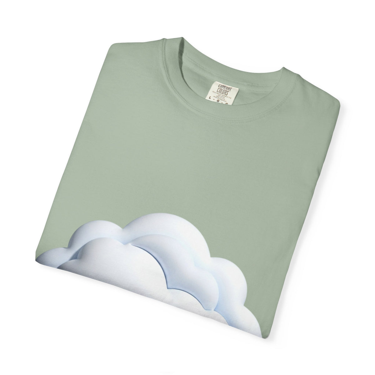 Cloud Graphic T-Shirt — Soft Dreamy Cloud Design