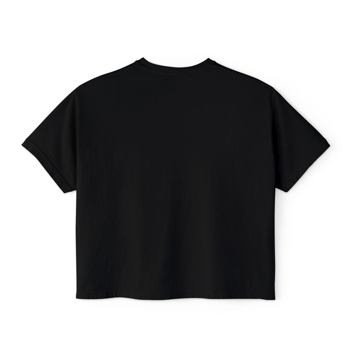 3D Glitter Design Women's Boxy Tee