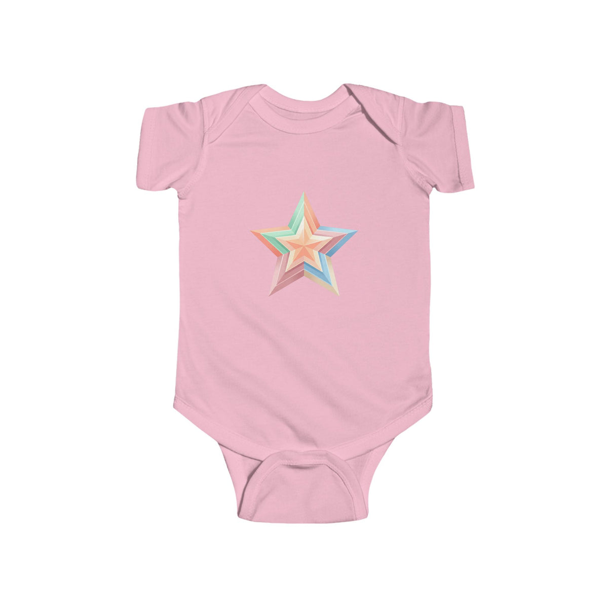 Star Design Infant Fine Jersey Bodysuit