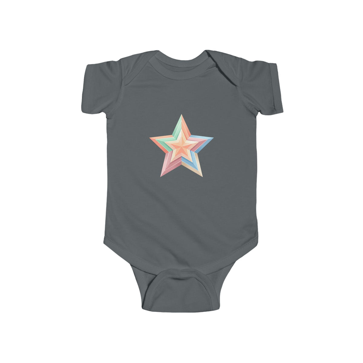 Star Design Infant Fine Jersey Bodysuit