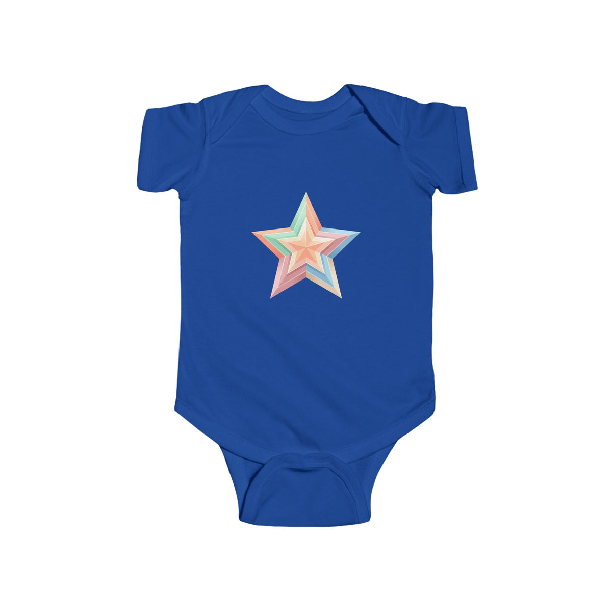 Star Design Infant Fine Jersey Bodysuit