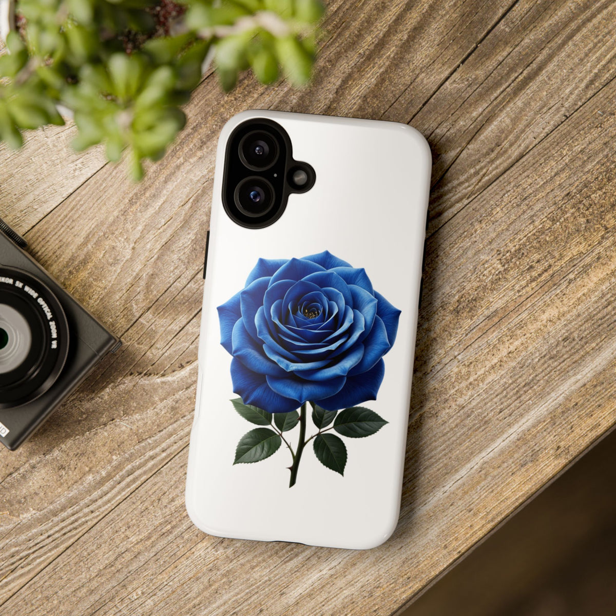 Blue Rose Phone Case