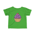 Purple Cupcake Infant Fine Jersey Tee