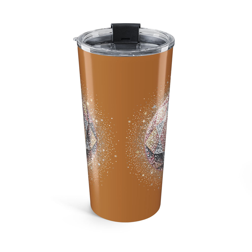 Glittery Light Brown Tumbler 20oz