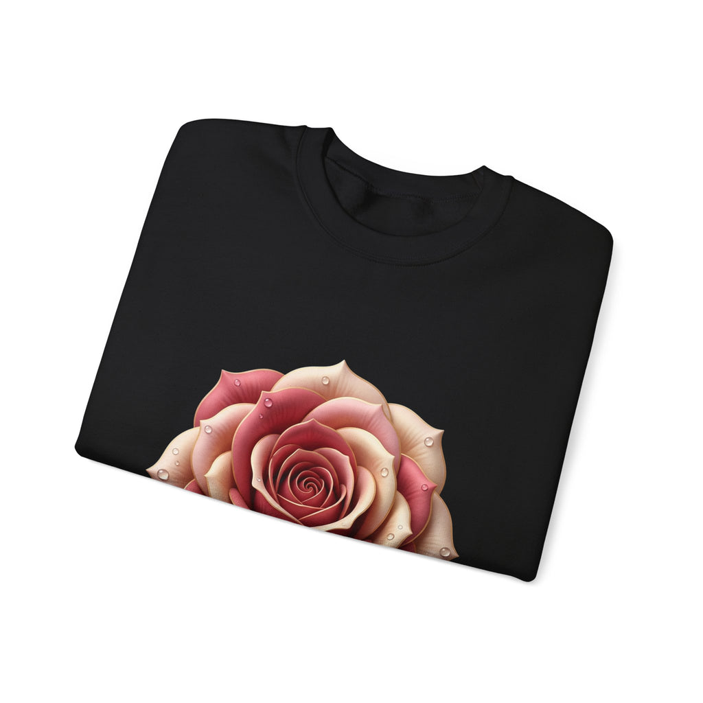 Rose Bloom Crewneck Sweatshirt