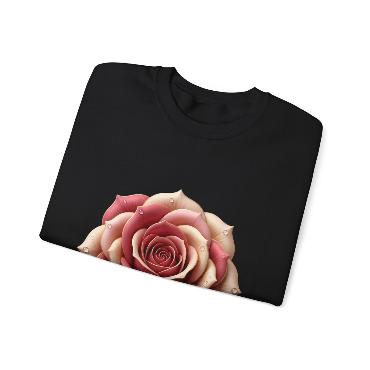 Rose Bloom Crewneck Sweatshirt