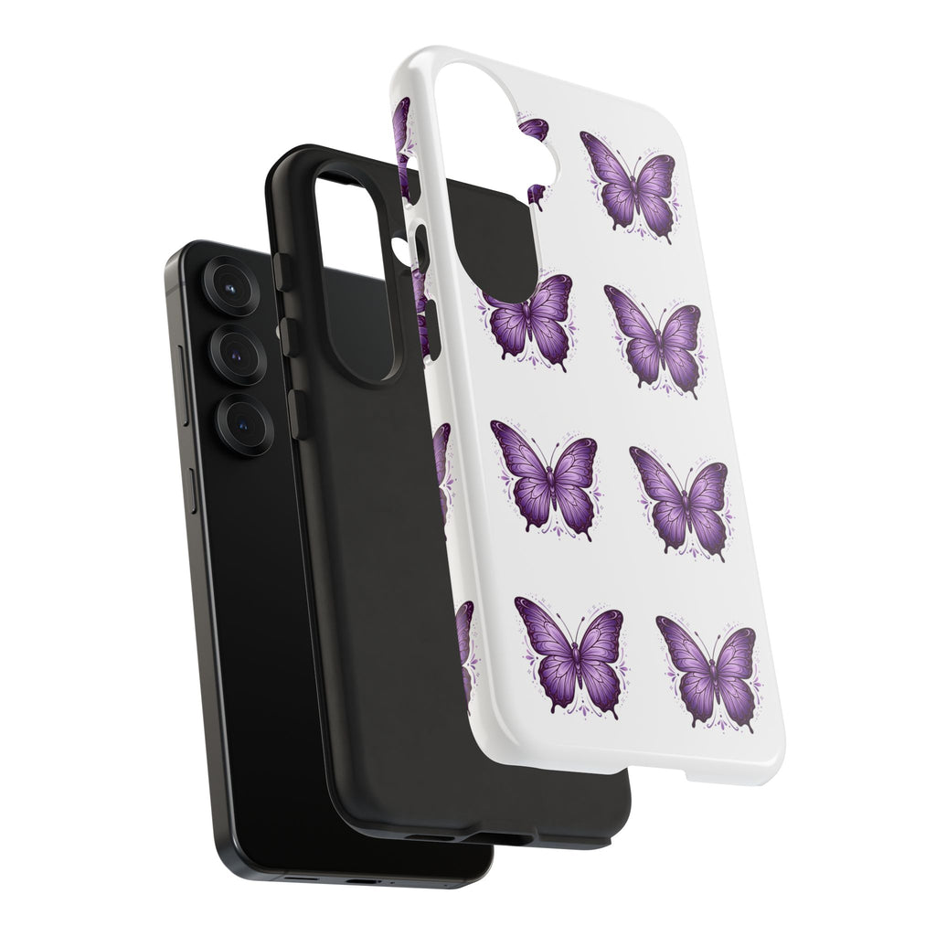 Purple Butterfly Phone Case