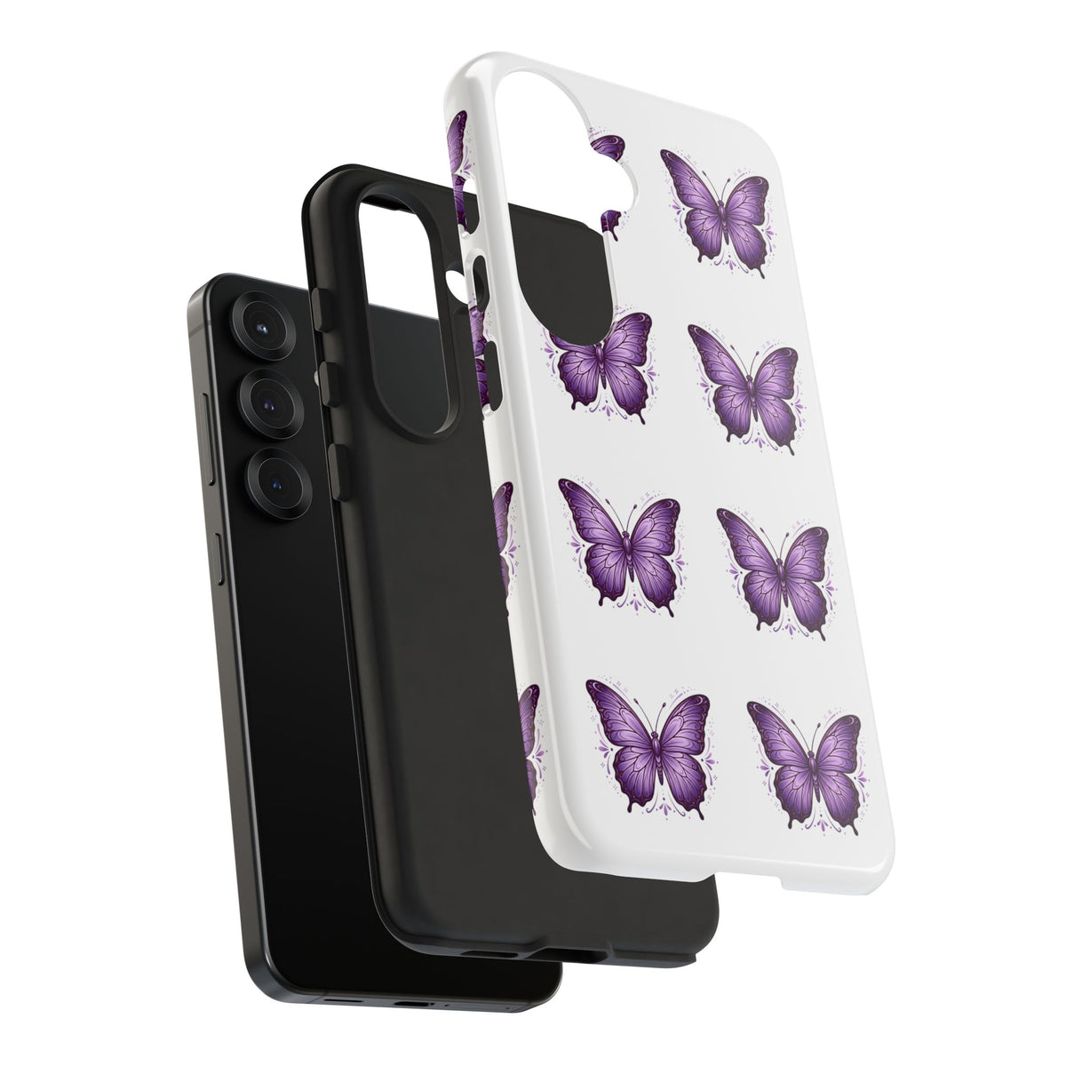 Purple Butterfly Phone Case
