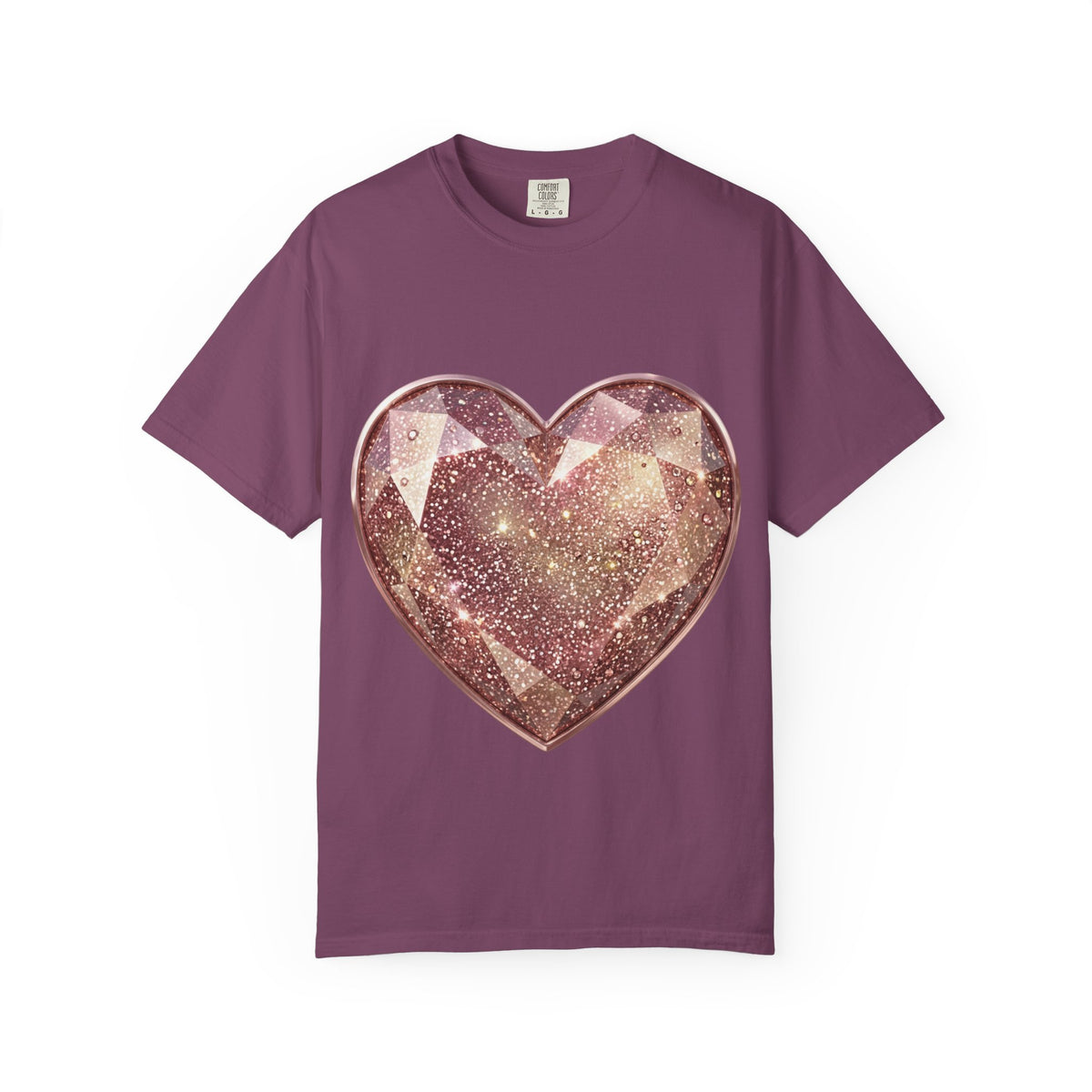 Glitter Gem Heart T-Shirt