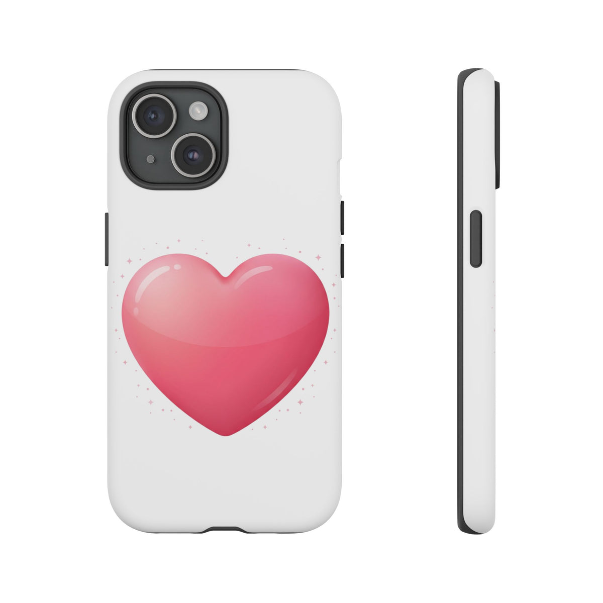 Heart Emoji Tough Case — Cute Pink Heart Phone Case for iPhone & Android
