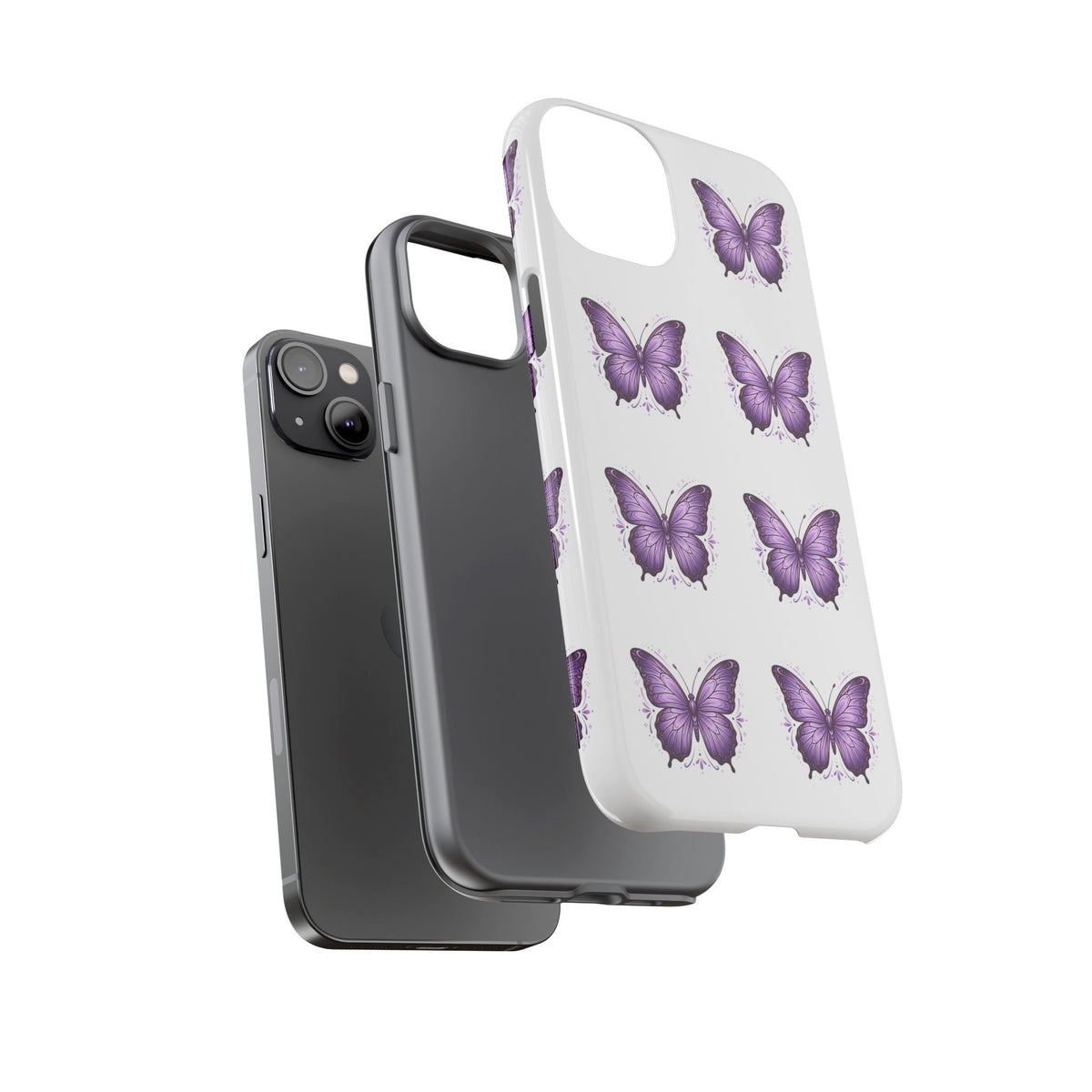 Purple Butterfly Phone Case