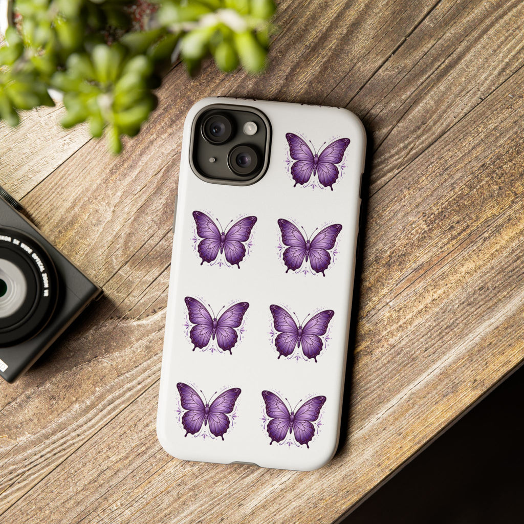 Purple Butterfly Phone Case