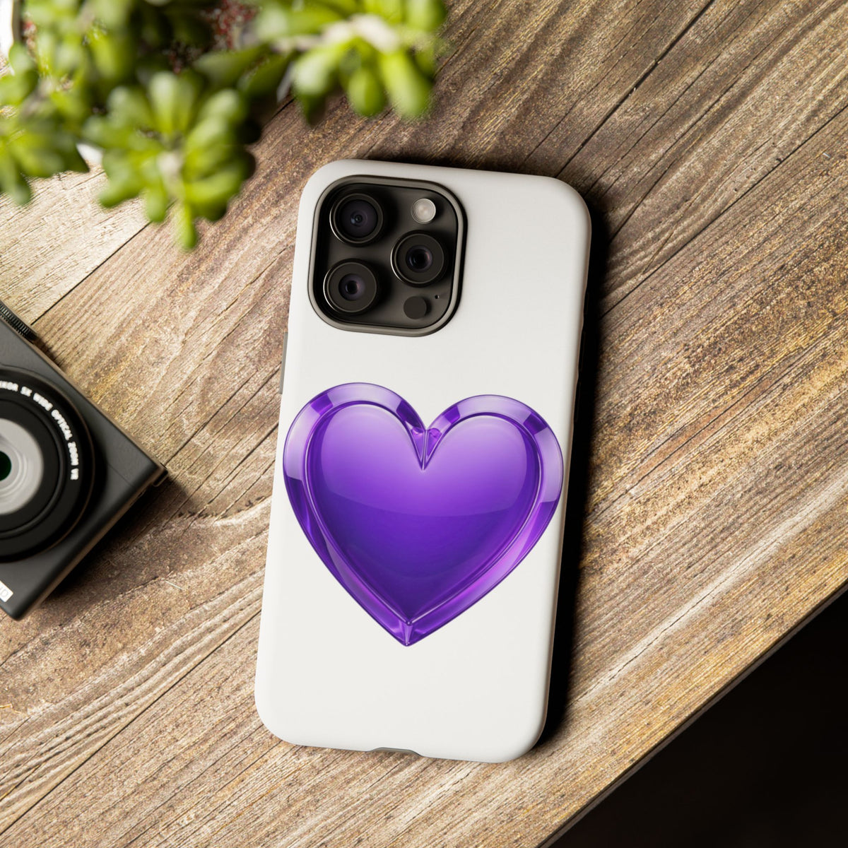 Purple Heart Tough Phone Cases