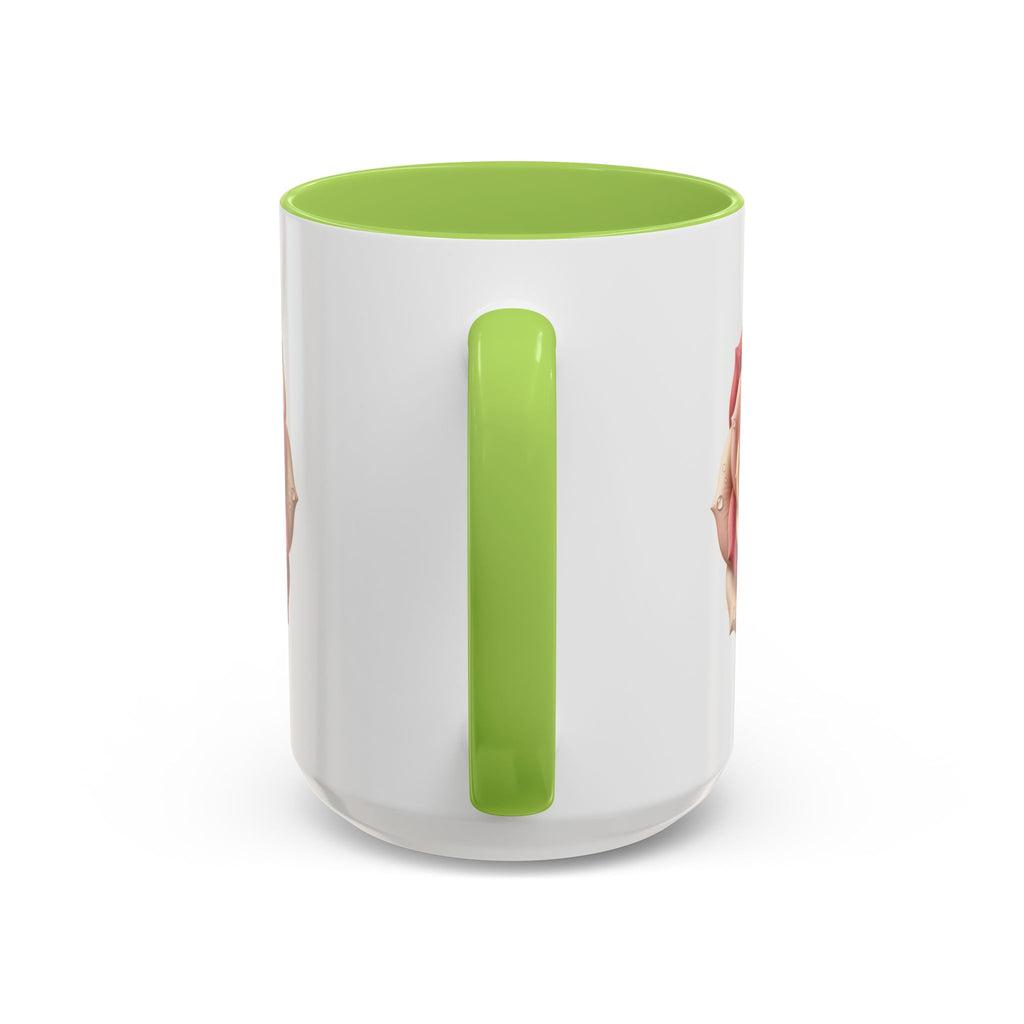 Rose Waterdrop Accent Coffee Mug — Floral 11/15oz