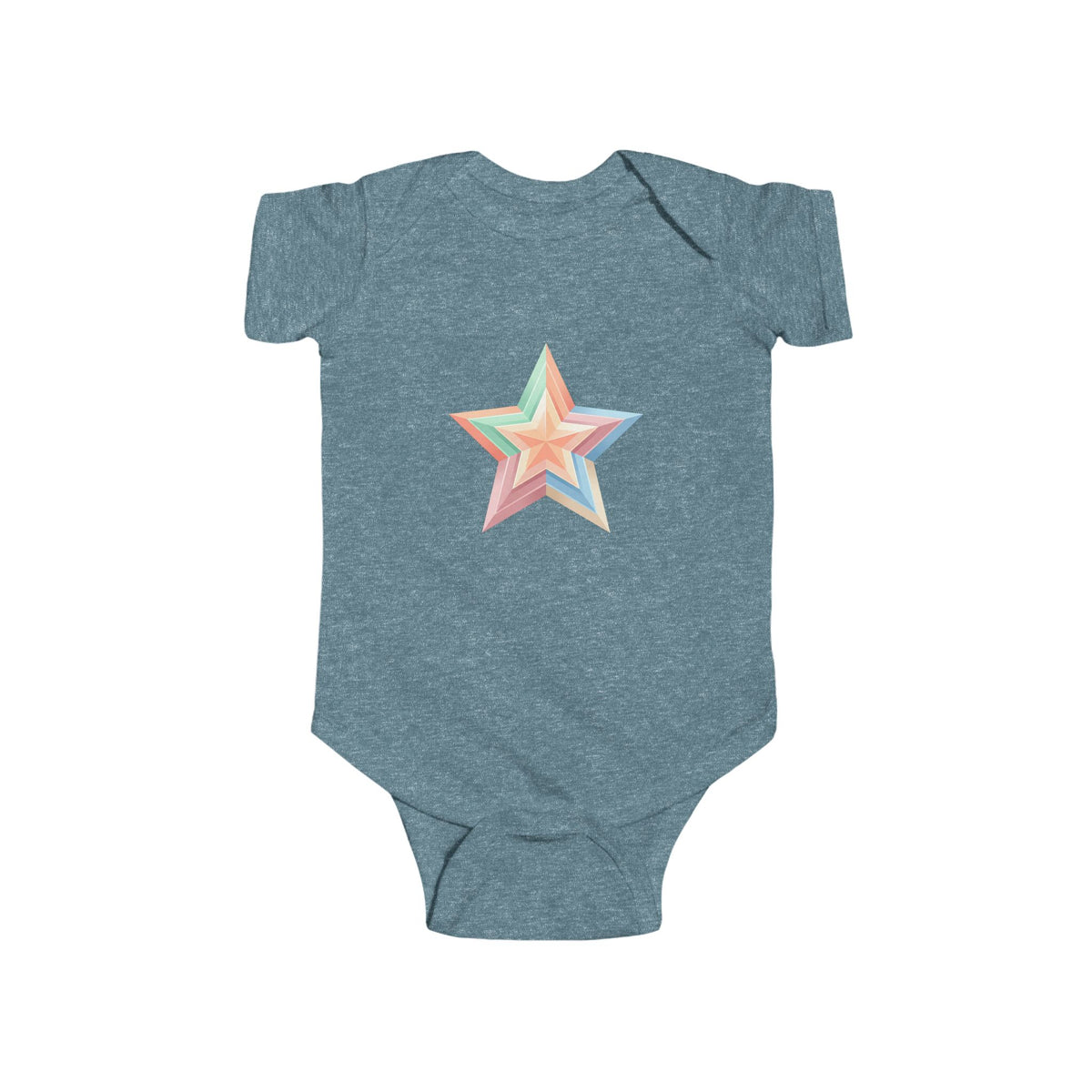 Star Design Infant Fine Jersey Bodysuit