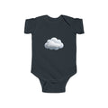 Baby Onesie with Cute Cloud Graphic — Infant Bodysuit, Neutral Newborn Gift