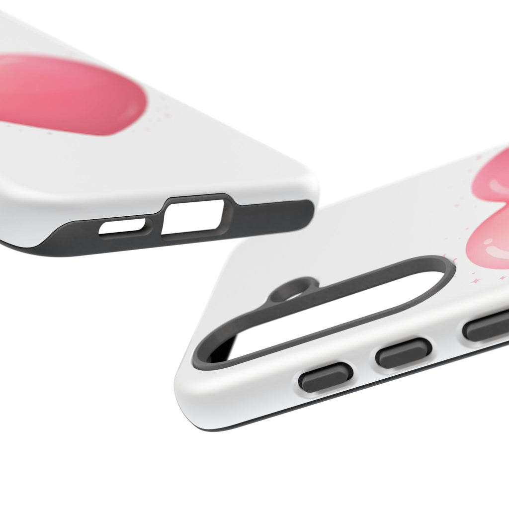 Heart Emoji Tough Case — Cute Pink Heart Phone Case for iPhone & Android