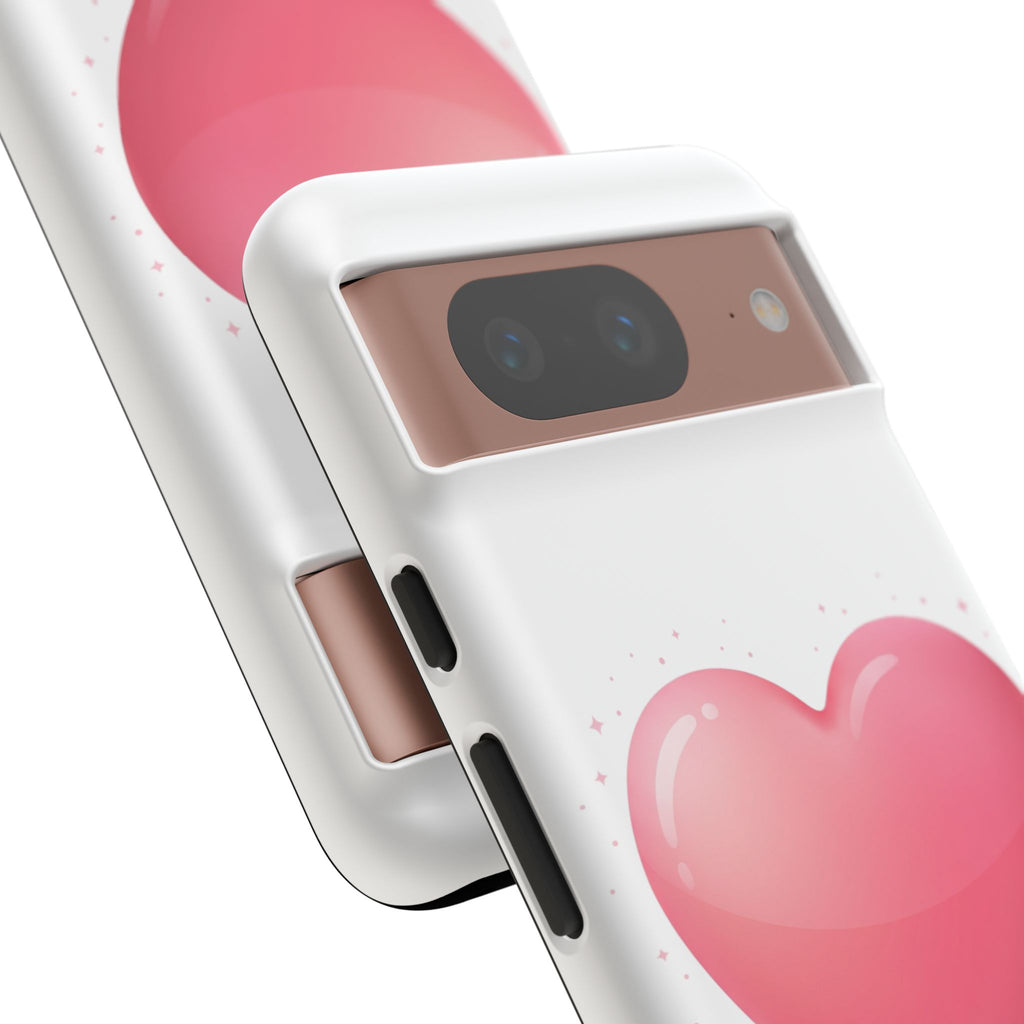 Heart Emoji Tough Case — Cute Pink Heart Phone Case for iPhone & Android