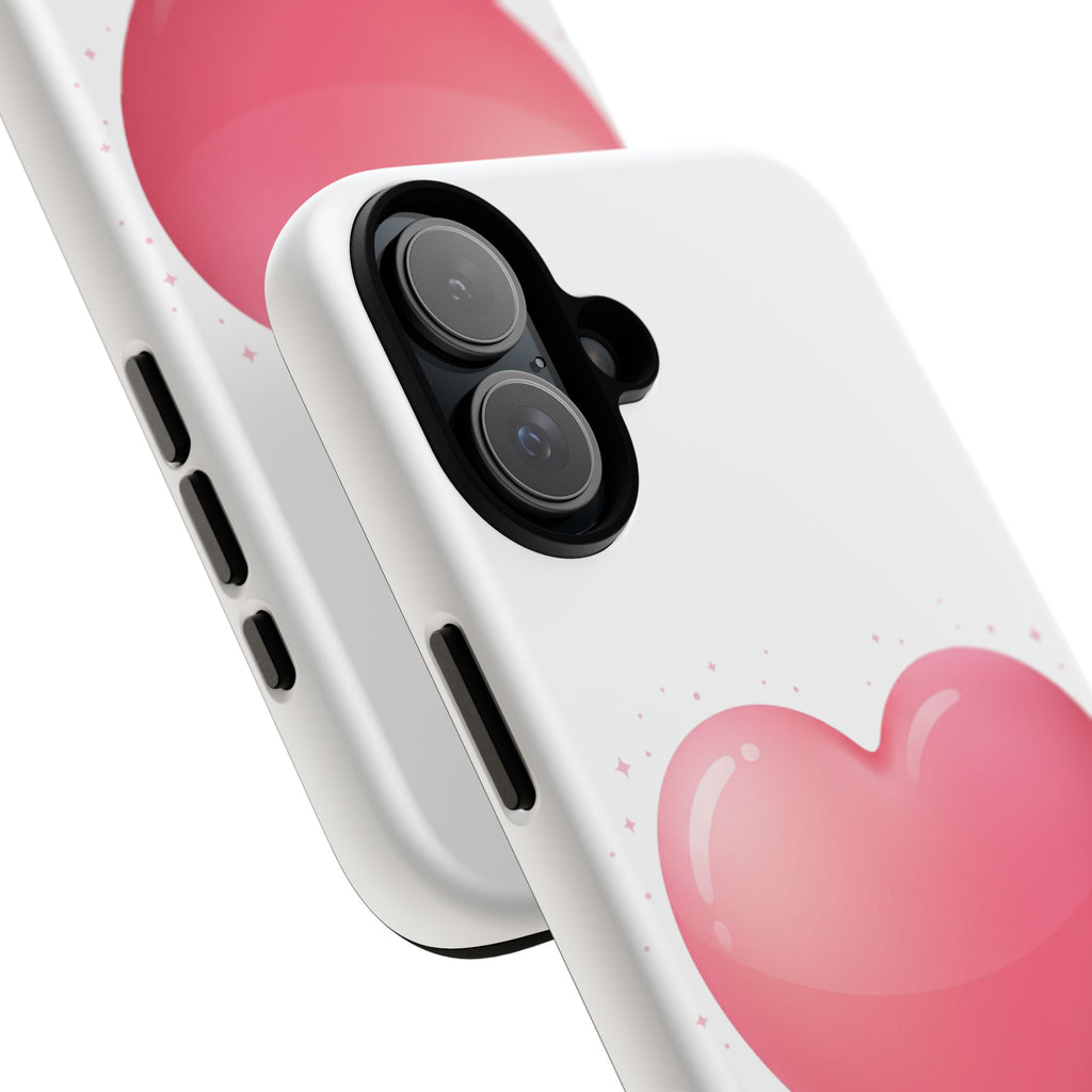 Heart Emoji Tough Case — Cute Pink Heart Phone Case for iPhone & Android