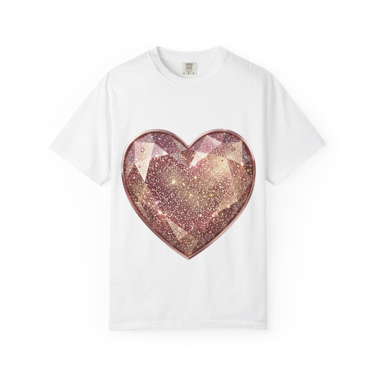 Glitter Gem Heart T-Shirt