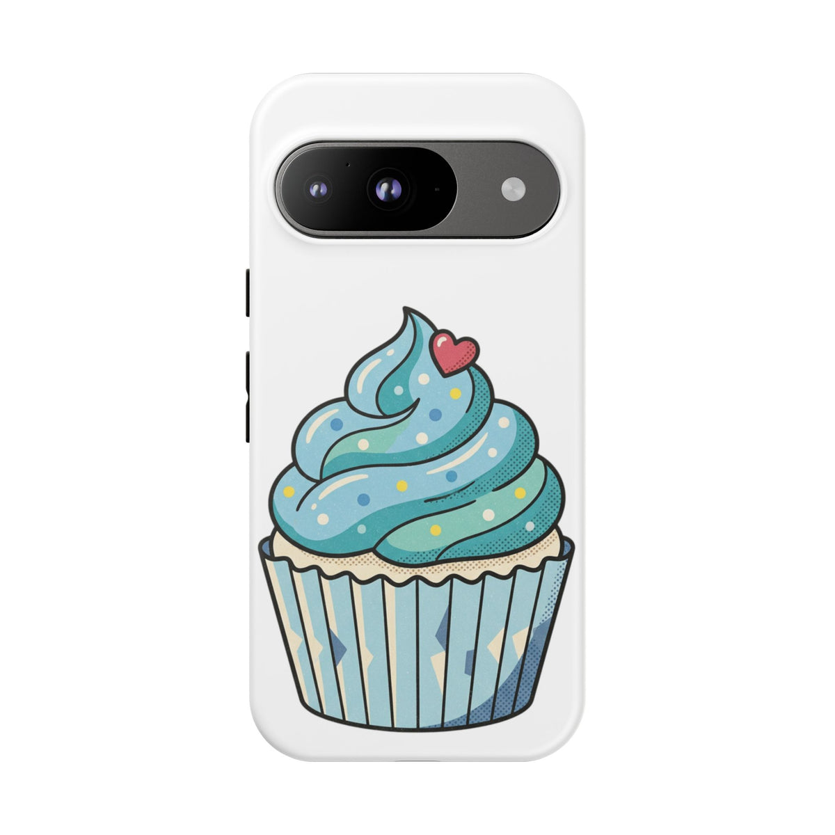 Blue Cupcake Tough Phone Cases