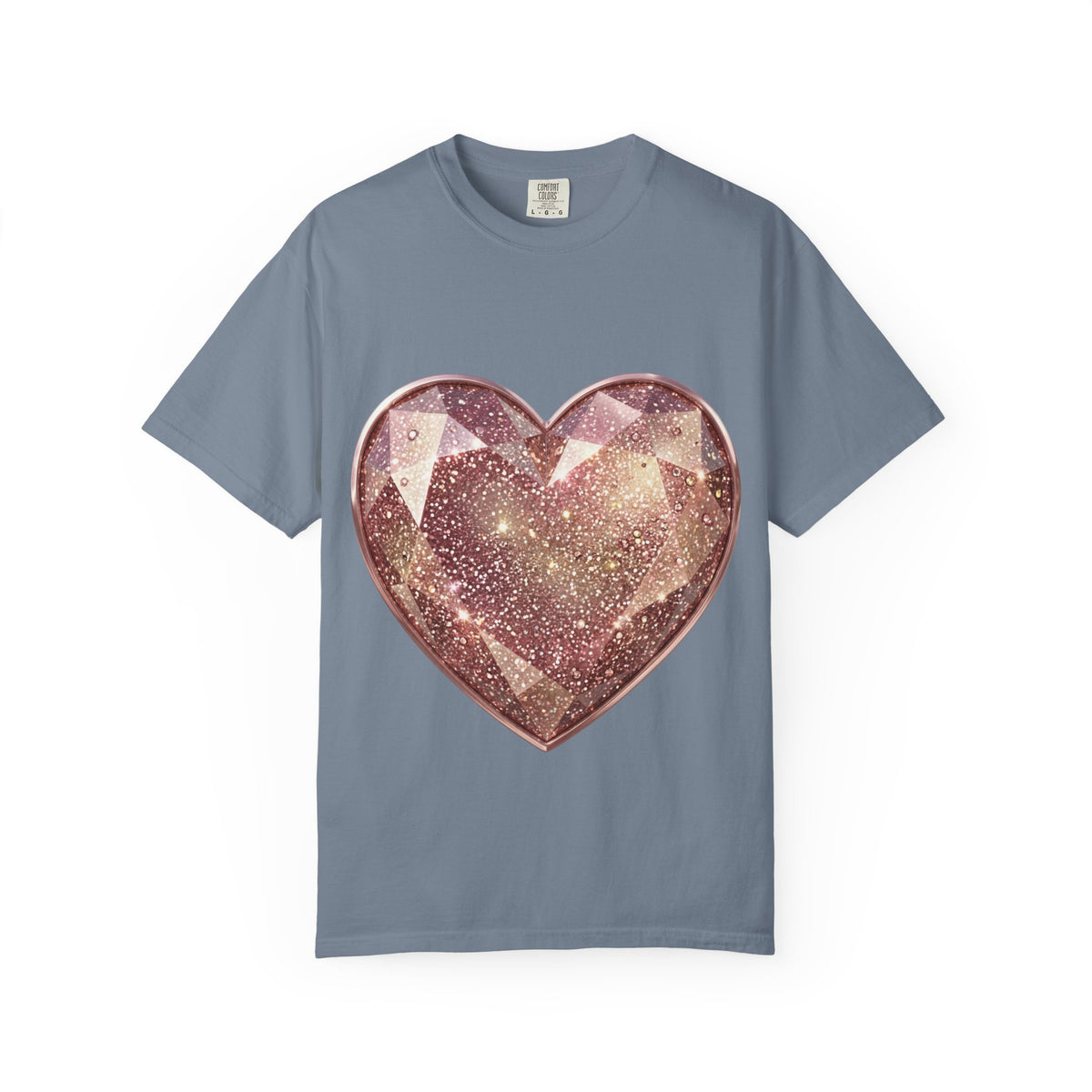Glitter Gem Heart T-Shirt
