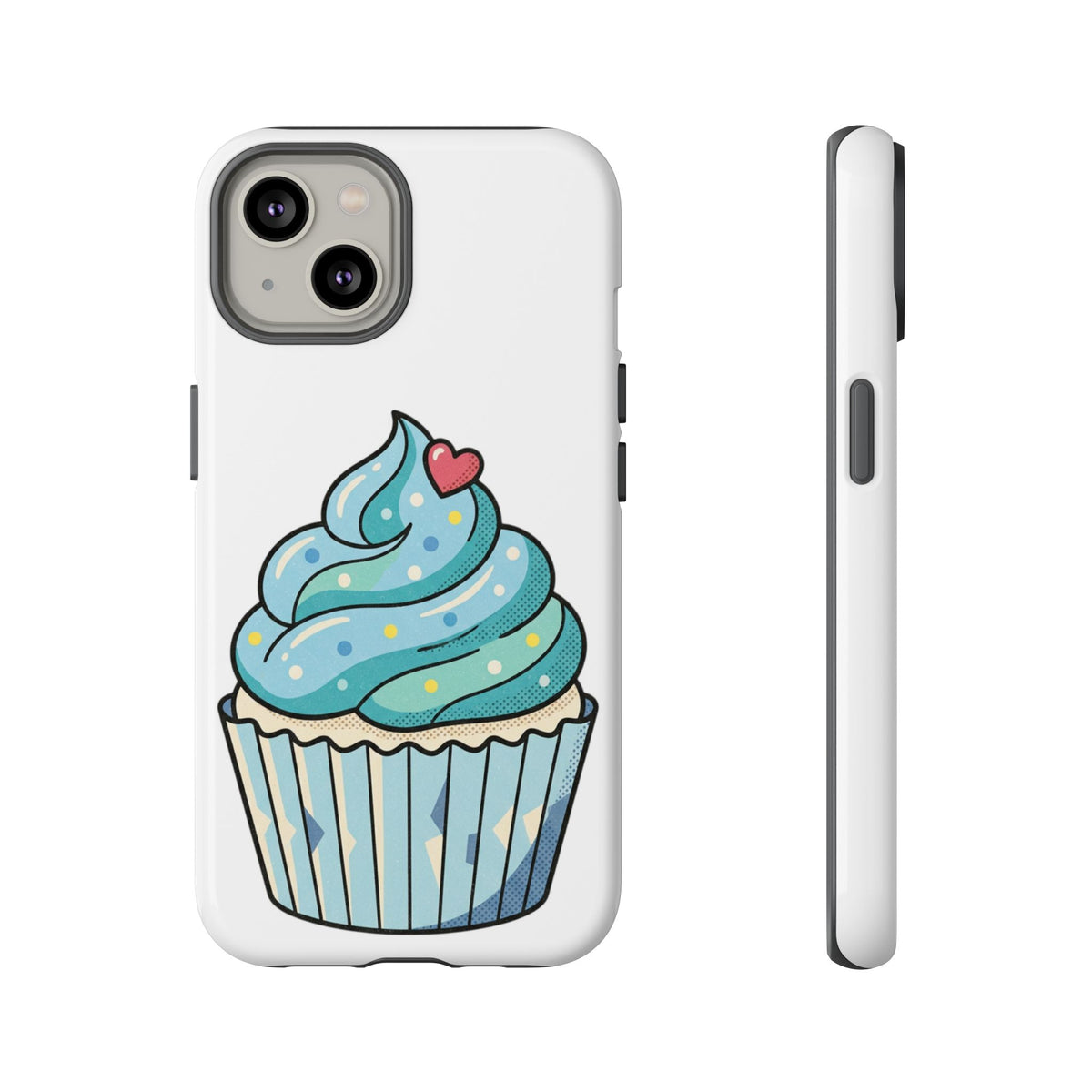 Blue Cupcake Tough Phone Cases