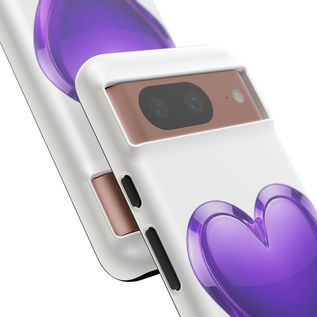 Purple Heart Tough Phone Cases
