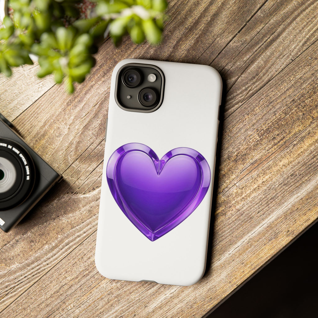 Purple Heart Tough Phone Cases