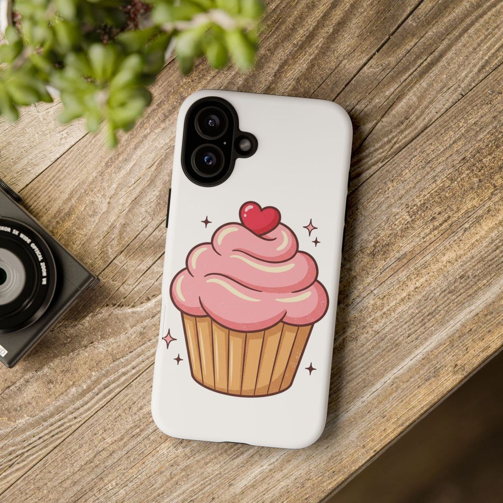 Pink Cupcake Phone Tough Cases