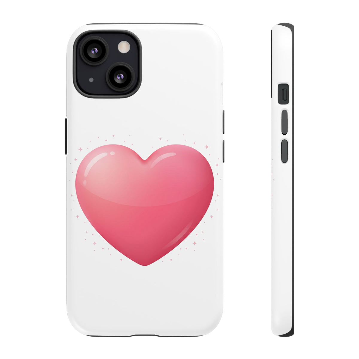 Heart Emoji Tough Case — Cute Pink Heart Phone Case for iPhone & Android