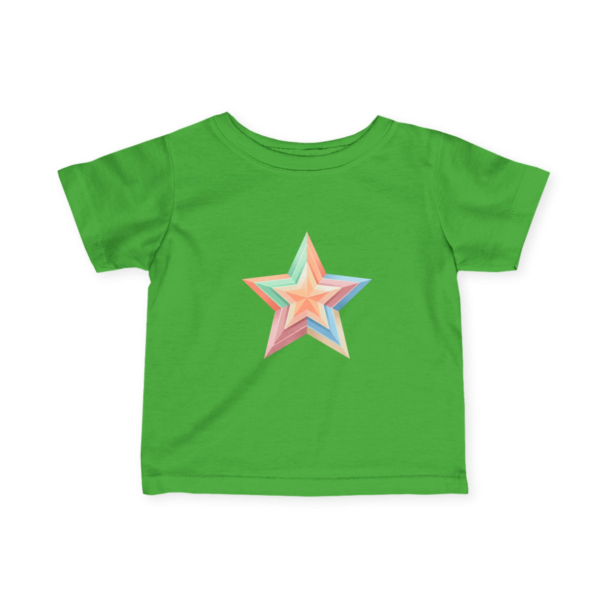 Star Design Infant Fine Jersey Tee