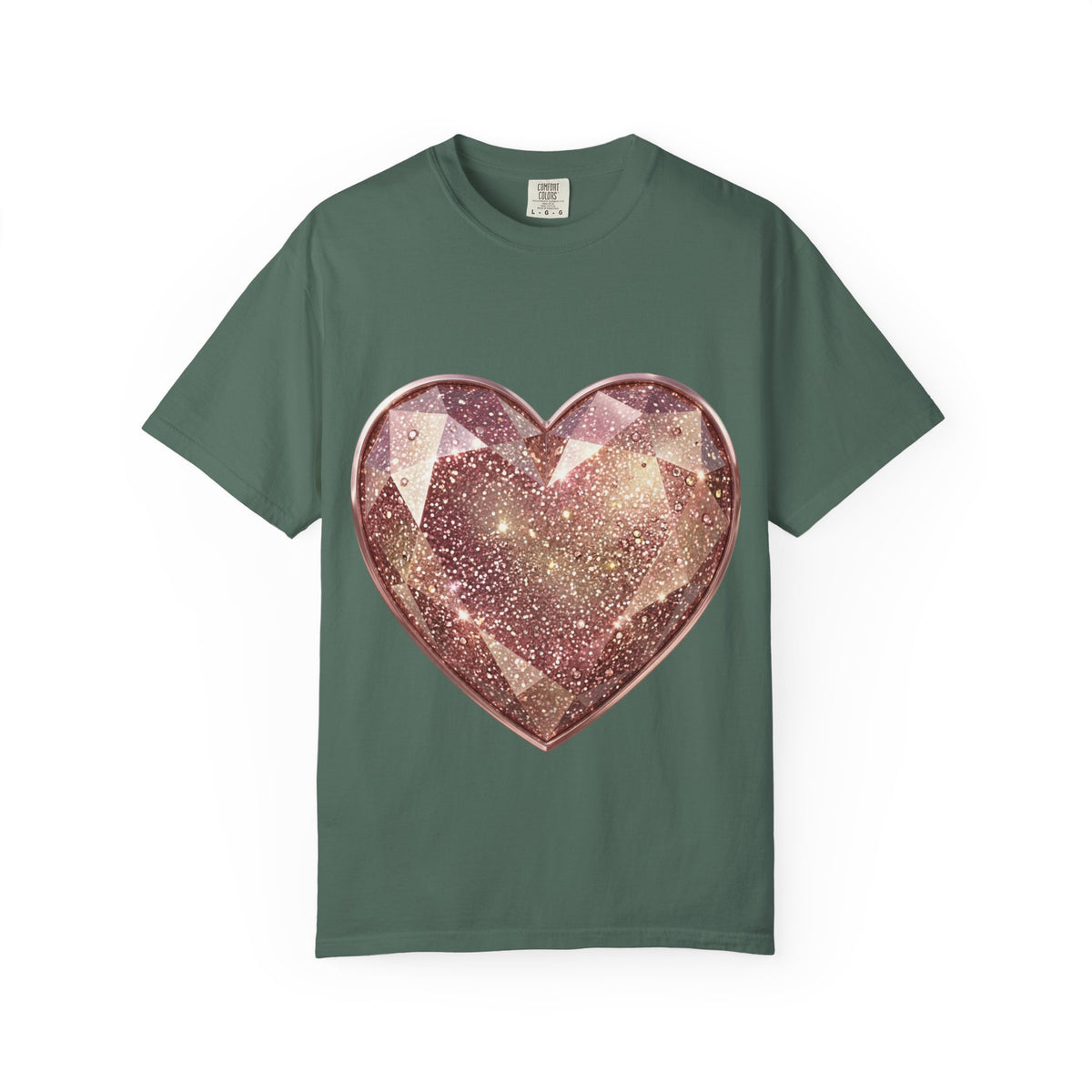 Glitter Gem Heart T-Shirt