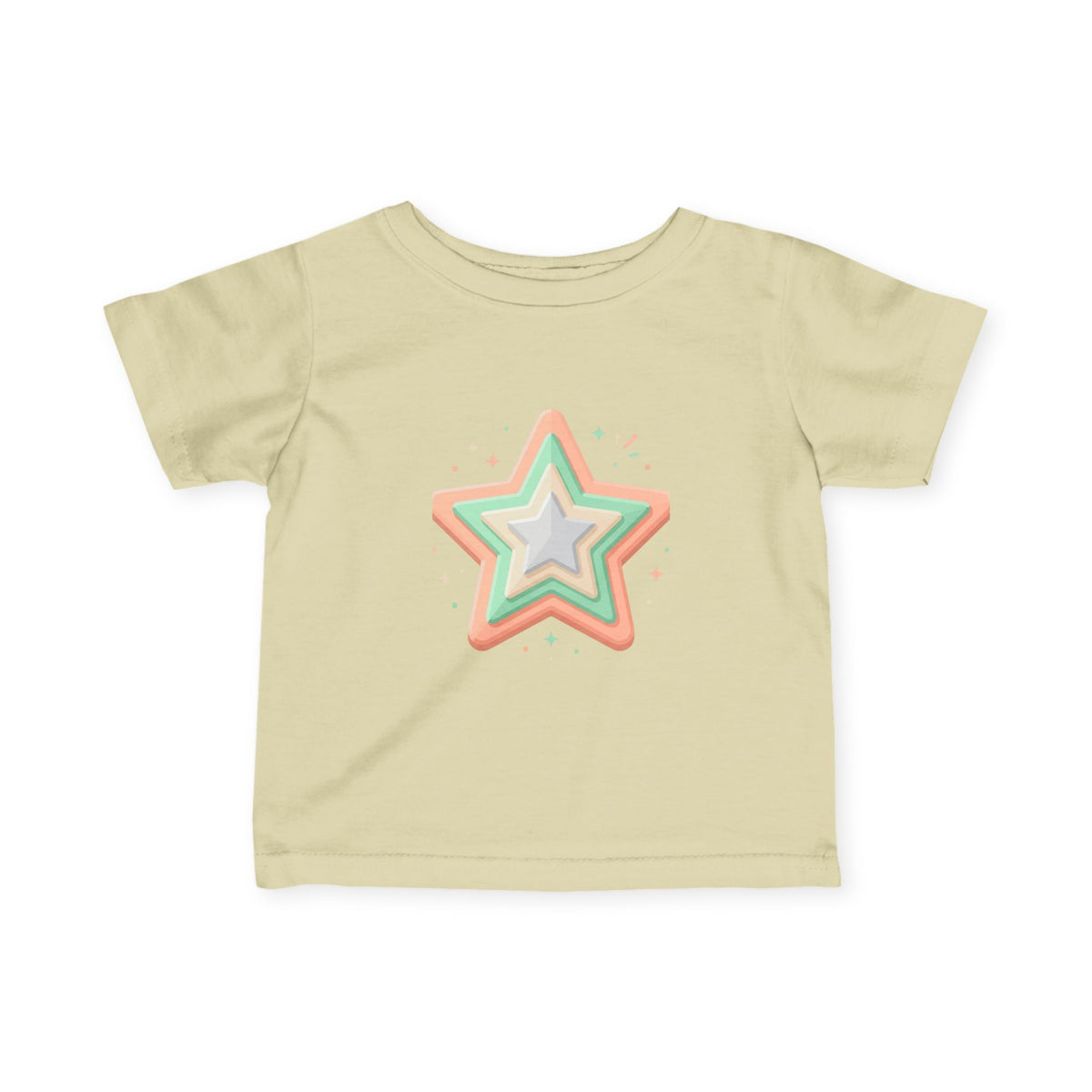 Star Design Infant Fine Jersey Tee