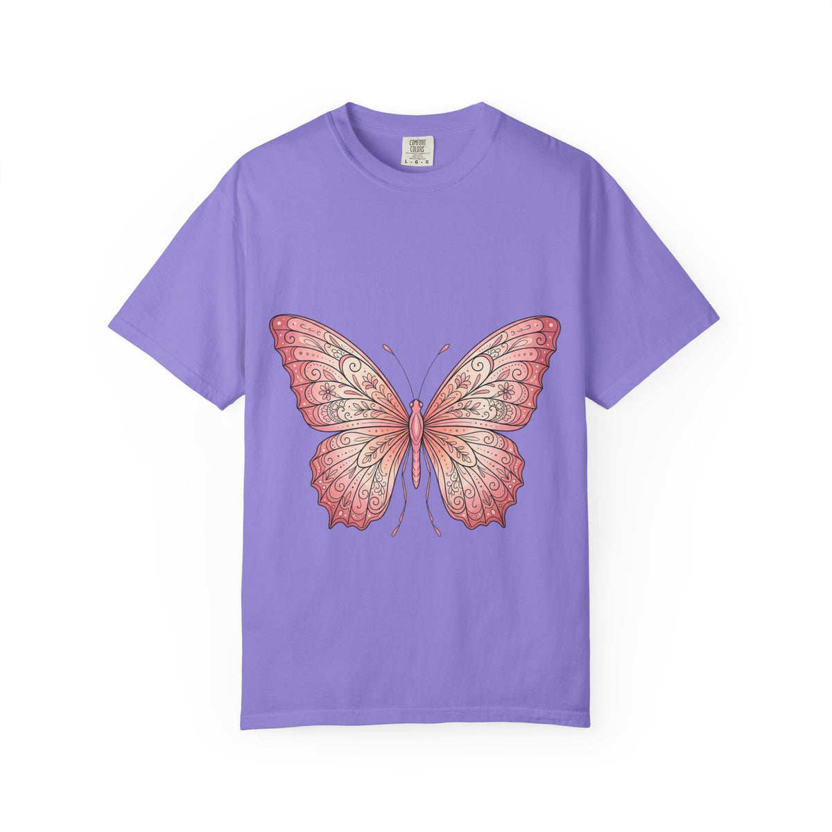 Butterfly Illustration T-Shirt