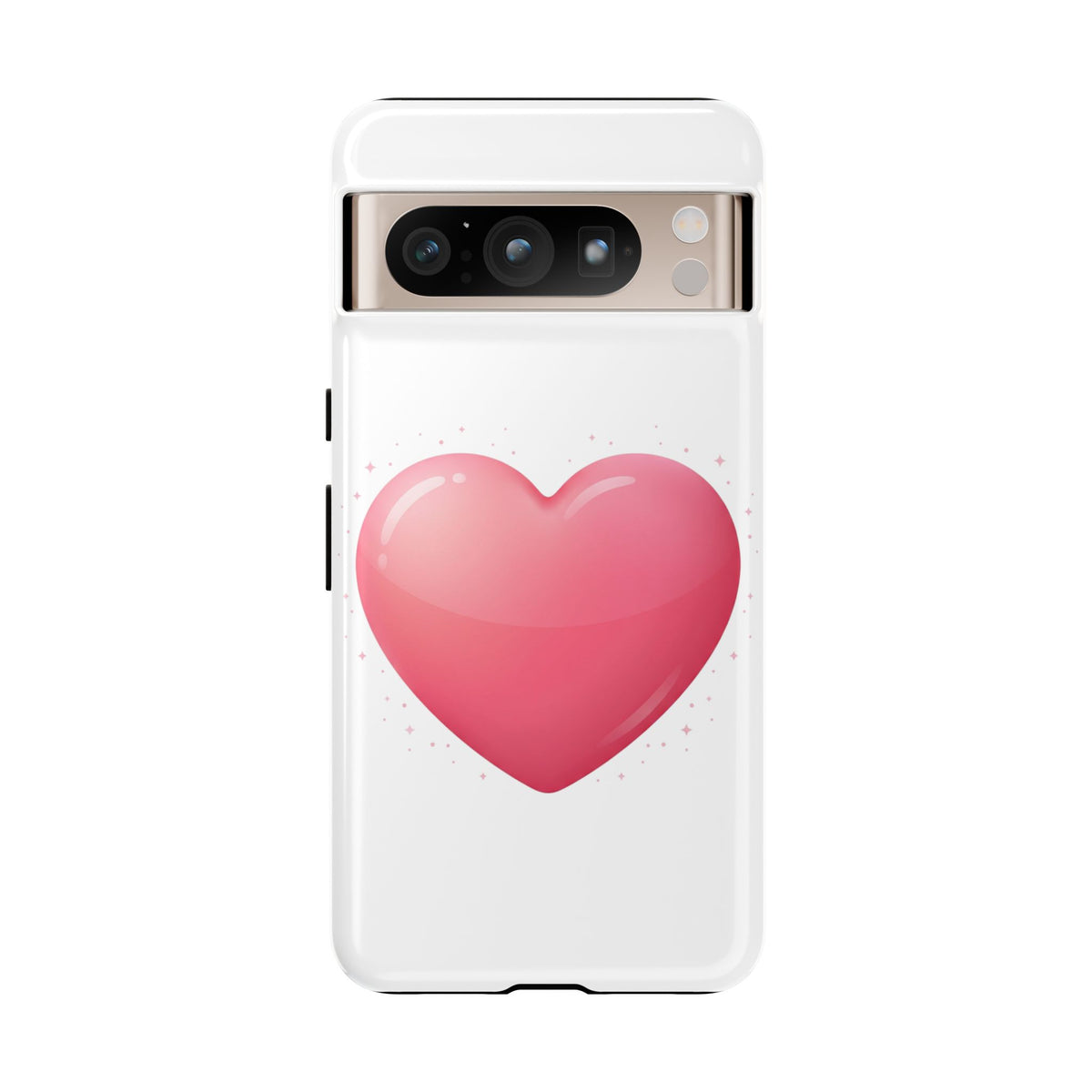 Heart Emoji Tough Case — Cute Pink Heart Phone Case for iPhone & Android