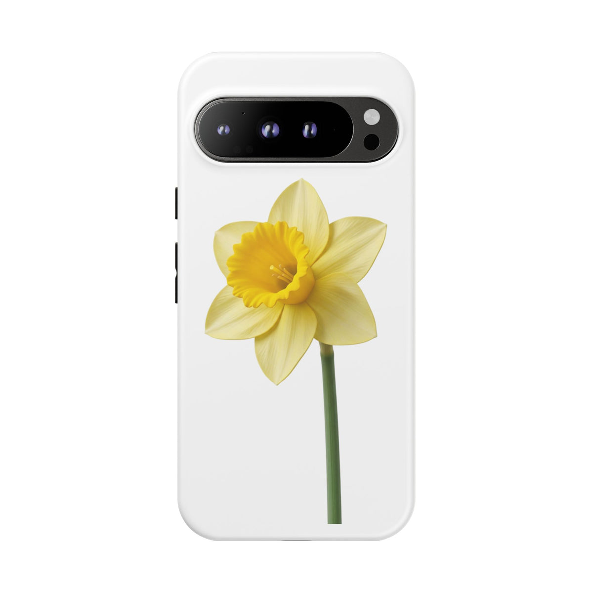 Daffodil Blossom Tough Phone Case — Yellow Spring Floral iPhone Cover