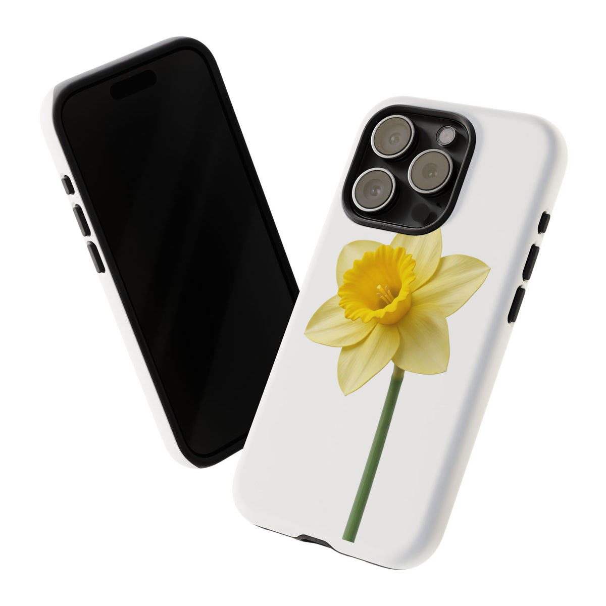 Daffodil Blossom Tough Phone Case — Yellow Spring Floral iPhone Cover
