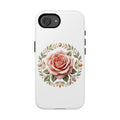 Floral Rose Wreath Tough Phone Case