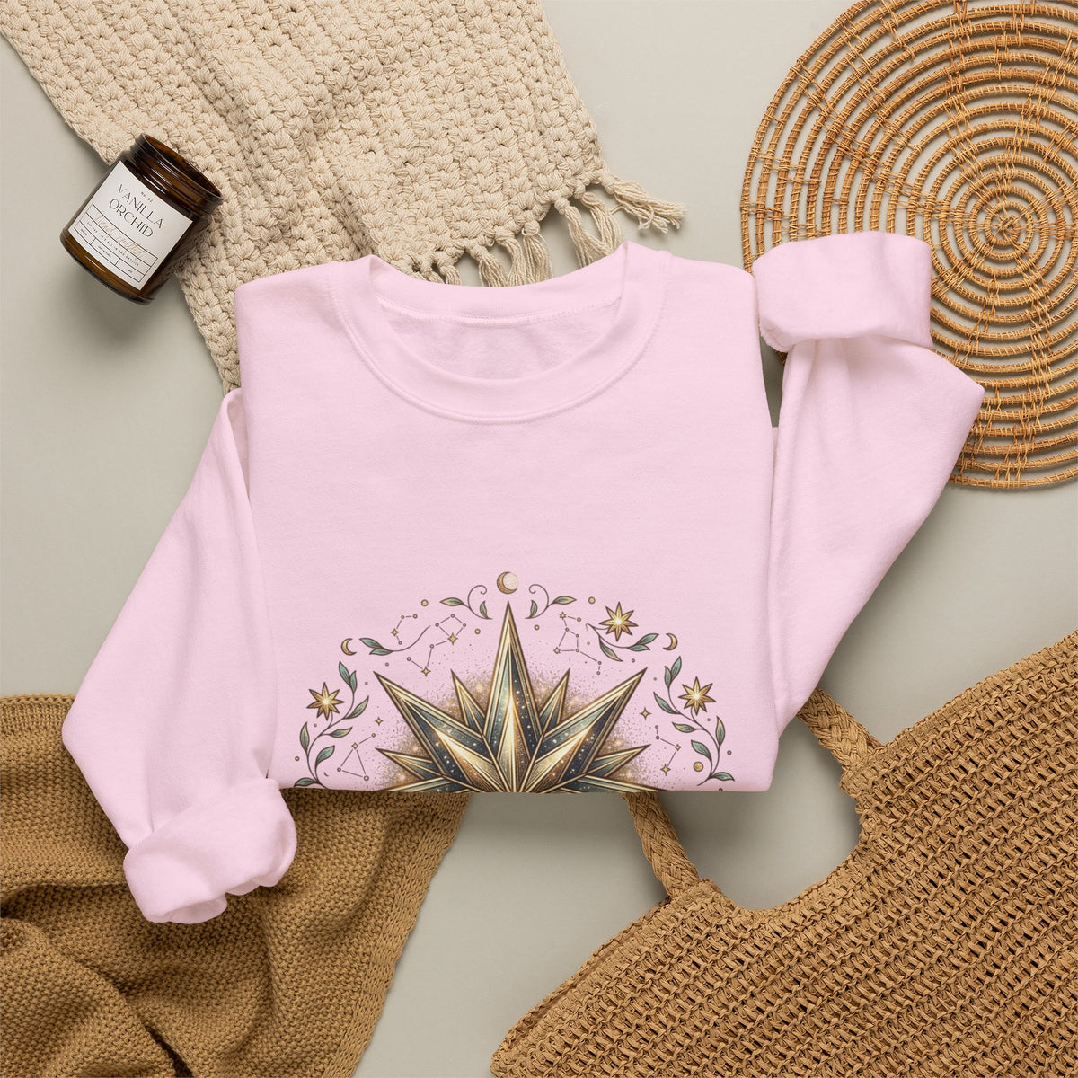 Starburst Heavy Blend™ Crewneck Sweatshirt