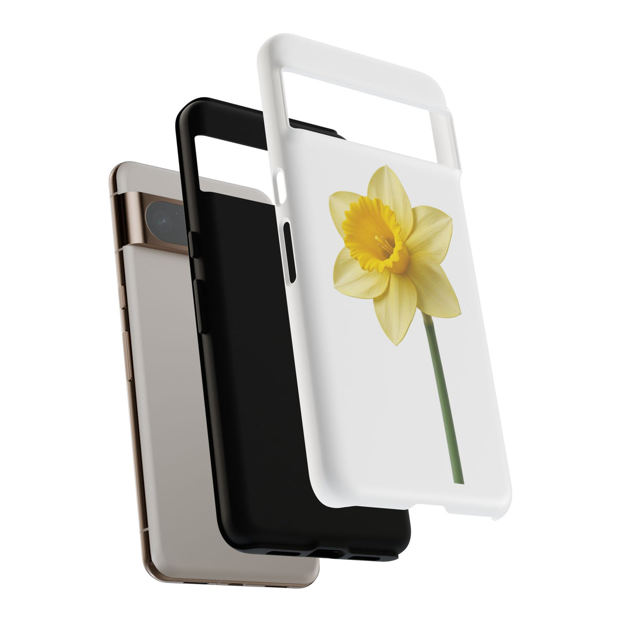 Daffodil Blossom Tough Phone Case — Yellow Spring Floral iPhone Cover