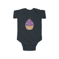 Purple Cupcake Infant Fine Jersey Bodysuit