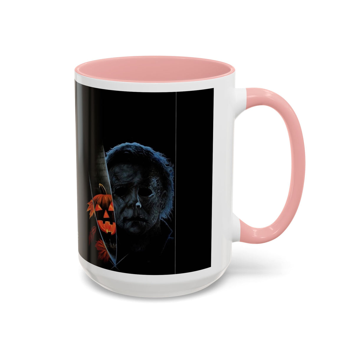 Michael Myers Halloween Coffee Mug — Horror Pumpkin Accent Mug (11/15oz)