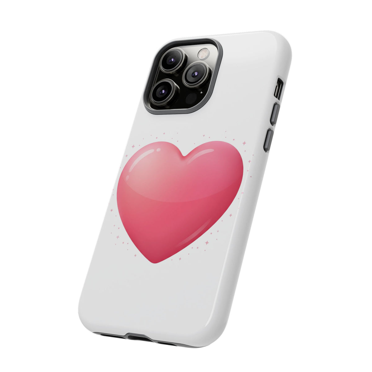 Heart Emoji Tough Case — Cute Pink Heart Phone Case for iPhone & Android