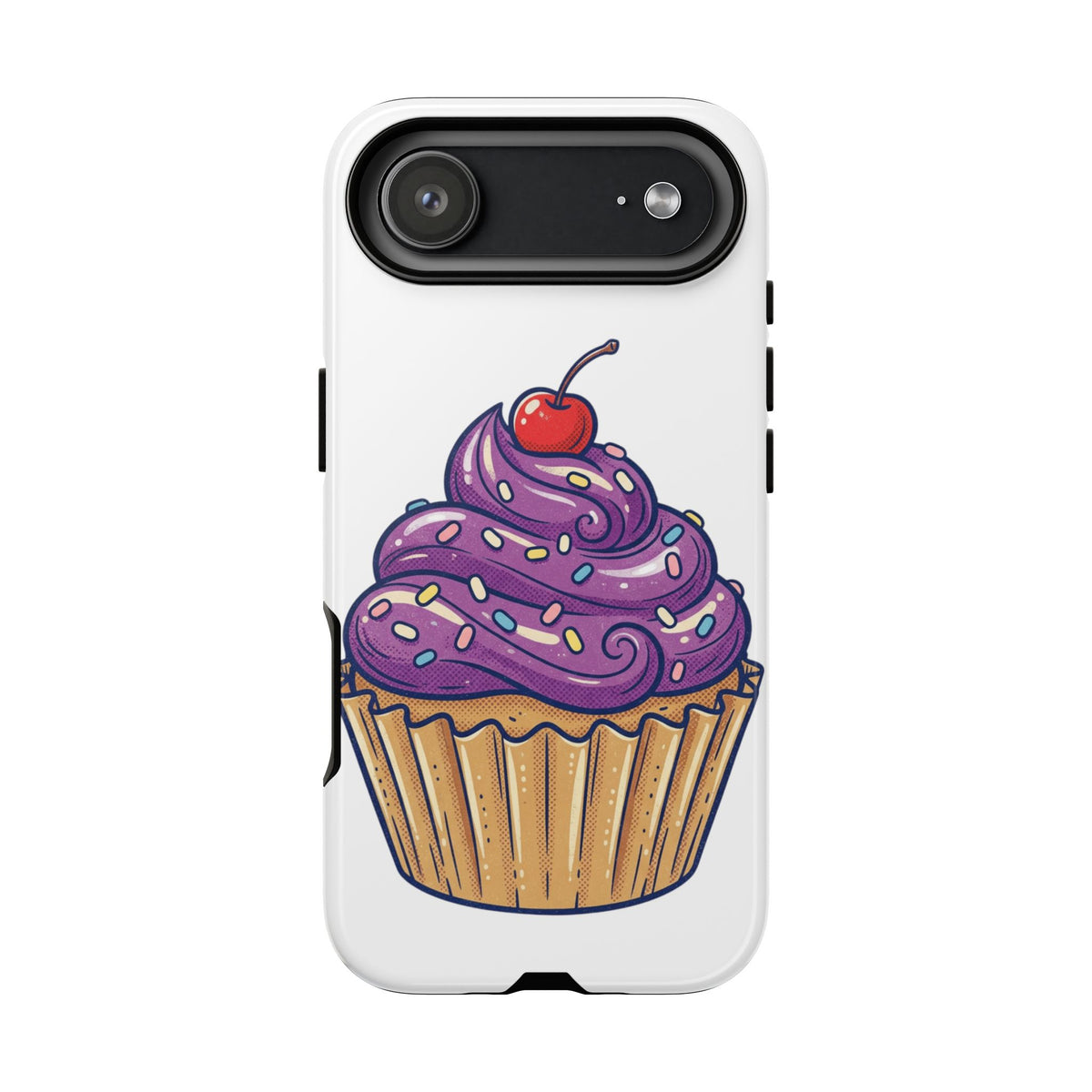 Purple Cupcake Tough Phone Cases
