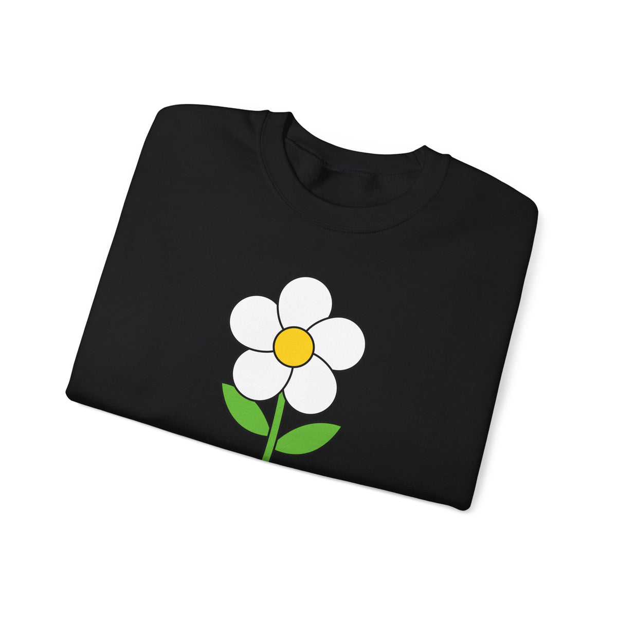 Daisy Graphic Crewneck Sweatshirt